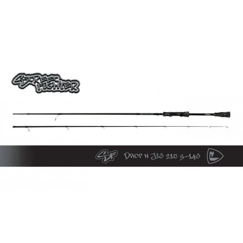Canne Spinning Fox Rage Street Fighter Rod Drop N Jig 210 1 Canne Spinning Fox Rage Street Fighter Rod Drop N Jig 210