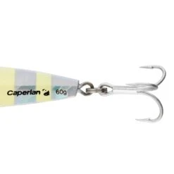 CASTING JIG BIASTOS ASSIST 60gr BLANC PHOSPHO Pêche Au Leurre En Mer -Matériel De Pêche casting jig biastos assist 60gr blanc phospho peche au leurre en mer 3