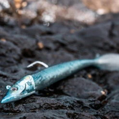 COMBO Leurres Souples Shad Lançon EELO 150 25g AYU/BLEU -Matériel De Pêche combo leurres souples shad lancon eelo 150 25g ayubleu 8