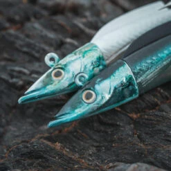 COMBO Leurres Souples Shad Lançon EELO 200 48gr NATURAL -Matériel De Pêche combo leurres souples shad lancon eelo 200 48gr natural 4