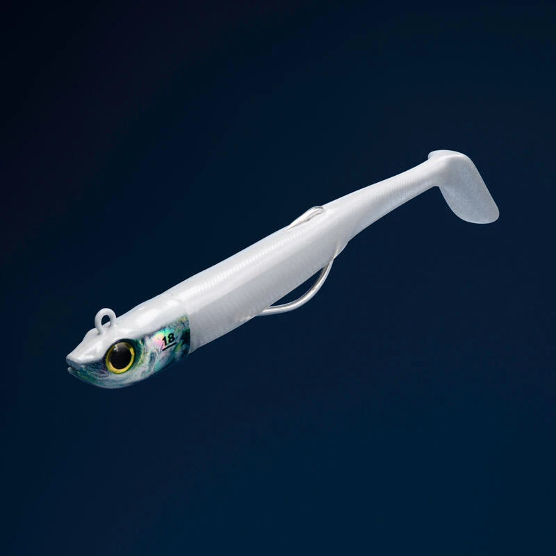 COMBO Leurres Souples Texan ANCHO 90 18g Dos Noir/blanc Argent Pêche En Mer 3 COMBO Leurres Souples Texan ANCHO 90 18g Dos Noir/blanc Argent Pêche En Mer – Image 3