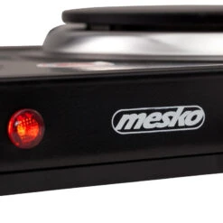 Cuisinière Électrique Portable De Voyage Camping 2 Feux 2000W Mesko -Matériel De Pêche cuisiniere electrique portable de voyage camping 2 feux 2000w mesko 3