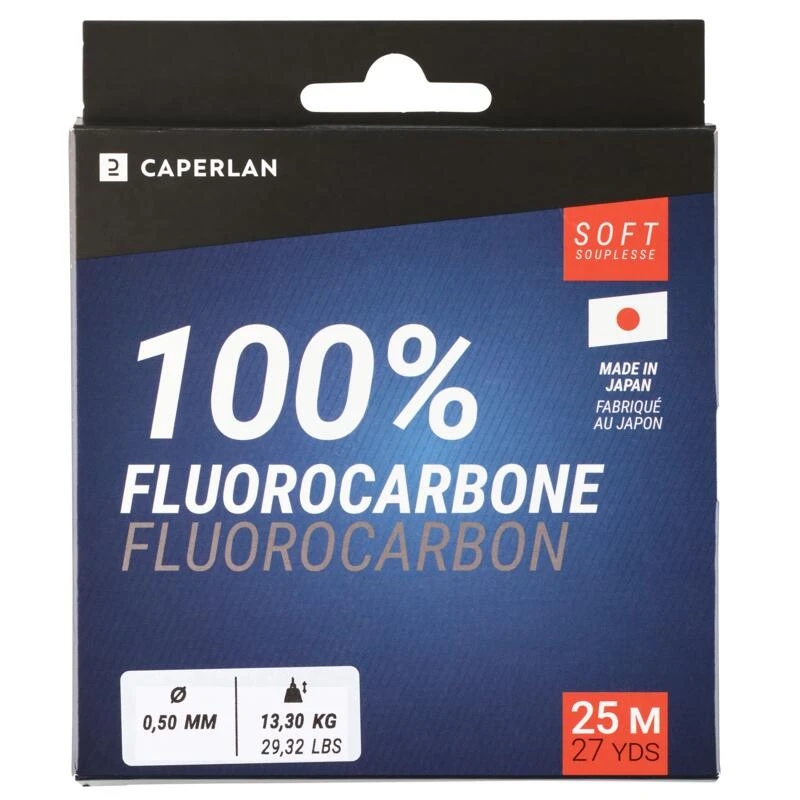 FIL DE PÊCHE FLUOROCARBONE SOFT 100% 25M 3 FIL DE PÊCHE FLUOROCARBONE SOFT 100% 25M – Image 3