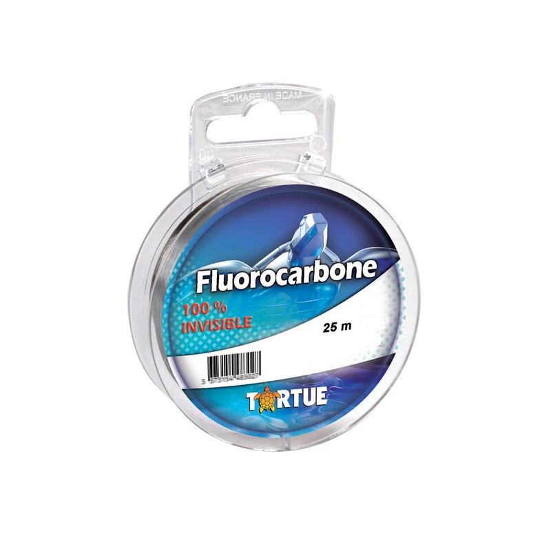 FIL PECHE A LA MOUCHE FLUOROCARBONE 25M 15/100 1 FIL PECHE A LA MOUCHE FLUOROCARBONE 25M 15/100