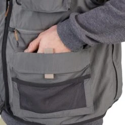 GILET De Pêche 500 Gris -Matériel De Pêche gilet de peche 500 gris 4