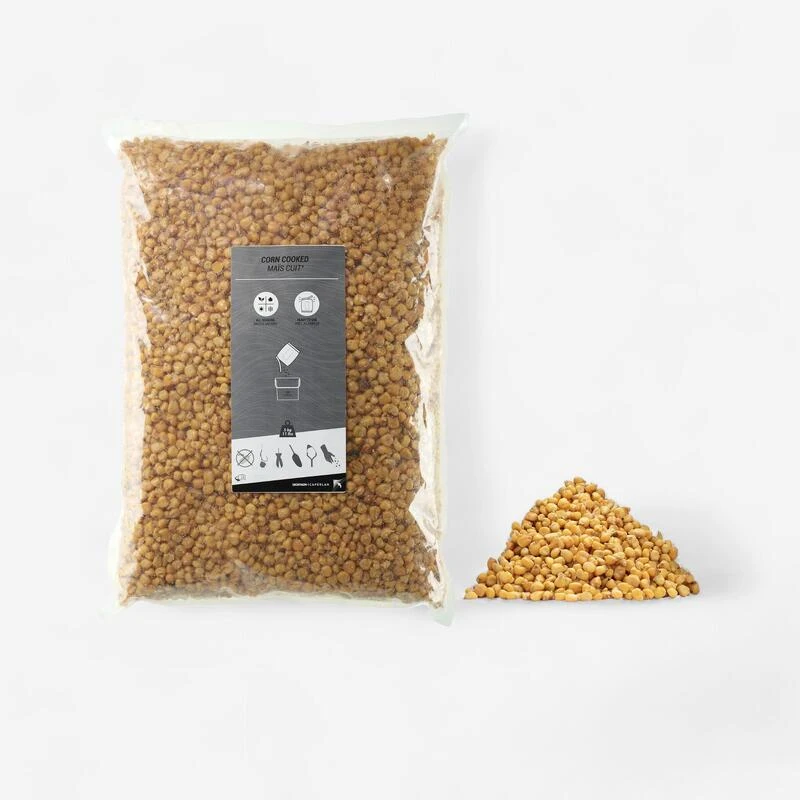 Graines Pêche De La Carpe Sac 5kg Maïs (graines Cuites) 1 Graines Pêche De La Carpe Sac 5kg Maïs (graines Cuites)