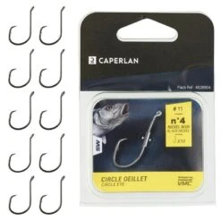 Hameçon A Oeillet HOOK CIRCLE EYE Pêche En Mer -Matériel De Pêche hamecon a oeillet hook circle eye peche en mer 8