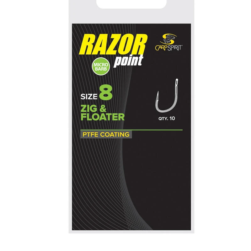 HAMEÇON HOOK ZIG FLOATER MICRO BARB 8 PÊCHE DE LA CARPE 2 HAMEÇON HOOK ZIG FLOATER MICRO BARB 8 PÊCHE DE LA CARPE – Image 2