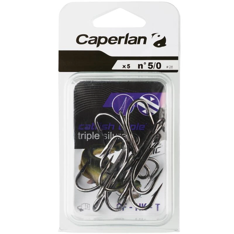 HAMEÇON TRIPLE PÊCHE DU SILURE CF HK T N° 5 4 HAMEÇON TRIPLE PÊCHE DU SILURE CF HK T N° 5 – Image 4