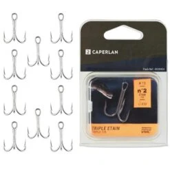Hameçon TRIPLE TIN Pêche En Mer -Matériel De Pêche hamecon triple tin peche en mer 3