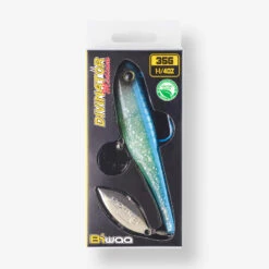 LEURRE SOUPLE BROCHET DIVINATOR 35 GR COLORIS EXCLUSIF BLEU CAPERLAN -Matériel De Pêche leurre souple brochet divinator 35 gr coloris exclusif bleu caperlan 2