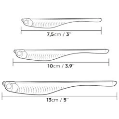 LEURRE SOUPLE FINESS AVEC ATTRACTANT WXM YUBARI FINSS 130 VERT -Matériel De Pêche leurre souple finess avec attractant wxm yubari finss 130 vert 5