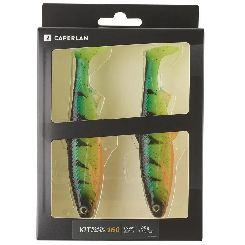 LEURRE SOUPLE SHAD ROACH 160 FIRETIGER 2 LEURRE SOUPLE SHAD ROACH 160 FIRETIGER – Image 2