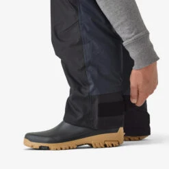 Salopette De Pêche Imperméable Chaude Homme - FO 500 TH Grise -Matériel De Pêche salopette de peche impermeable chaude homme fo 500 th grise 6