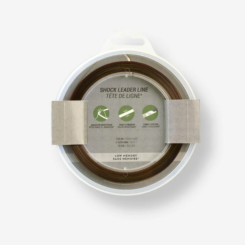 Shock Leader 50/100 100m Pêche De La Carpe 1 Shock Leader 50/100 100m Pêche De La Carpe