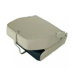 SIÈGE PILOTE REPLIABLE BICOLORE BLANC / NAVY -Matériel De Pêche siege pilote repliable bicolore blanc navy 3