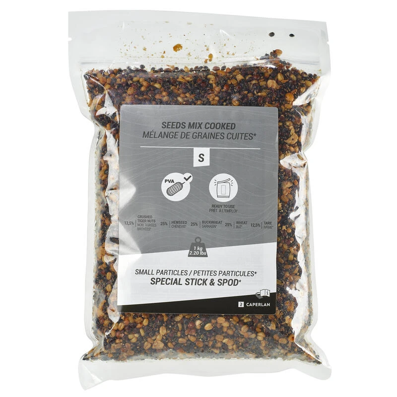 SPODMIX MÉLANGE GRAINES CUITES 1KG GRAINES PÊCHE DE LA CARPE 3 SPODMIX MÉLANGE GRAINES CUITES 1KG GRAINES PÊCHE DE LA CARPE – Image 3