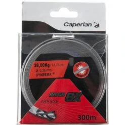 TRESSE PECHE AUX LEURRE TX8 GRISE 300M 35/100 -Matériel De Pêche tresse peche aux leurre tx8 grise 300m 35100 2