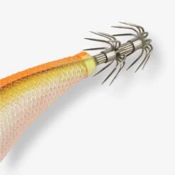 Turlutte Coulante Shallow EBIKA 3.0/120 Orange Fluo Pêche Des Seiches/calamars -Matériel De Pêche turlutte coulante shallow ebika 30120 orange fluo peche des seichescalamars 2